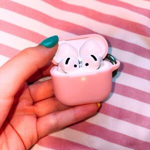 AirPods 3 + pink case